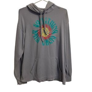 True Religion "Something Kinda Wild" Grey Hoodie MED